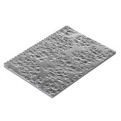 損傷した銀金属 ノートブック (左側)