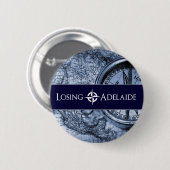 損失のアデレードの青ボタン 缶バッジ (正面&裏面)