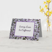 損失はすべて違う カード (黄色い花)