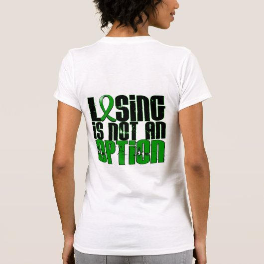 損失は選択外傷性の脳損傷TBIではないです Tシャツ (裏面)