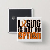 損失は選択白血病ではないです 缶バッジ (正面&裏面)