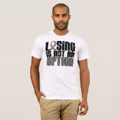 損失は選択糖尿病ではないです Tシャツ (正面フル)