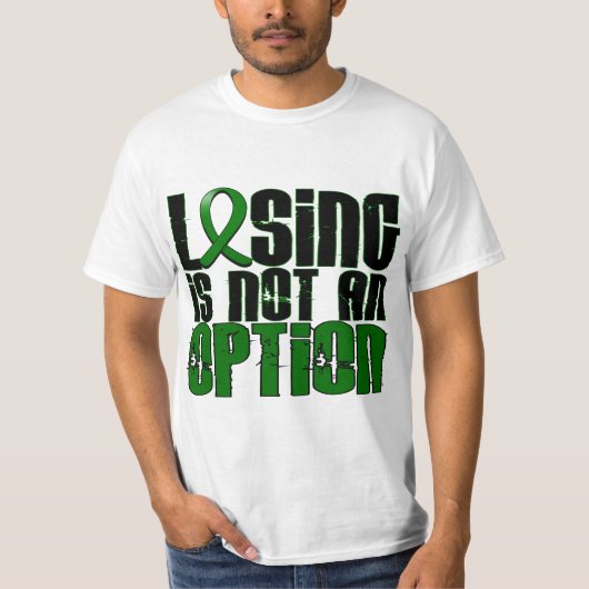 損失は選択肝臓病ではないです Tシャツ (正面)