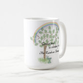 損失、ペット悔やみや弔慰のマグの虹橋をかわいがって下さい コーヒーマグカップ (正面右)