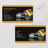 損害保険業務保険証 名刺 (正面/裏面)