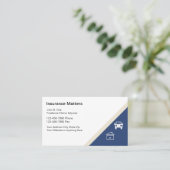 損害賠償解決係員の名刺 名刺 (スタンド正面)