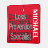 損害防止専門職並外カスタム法 セラミックオーナメント (左)