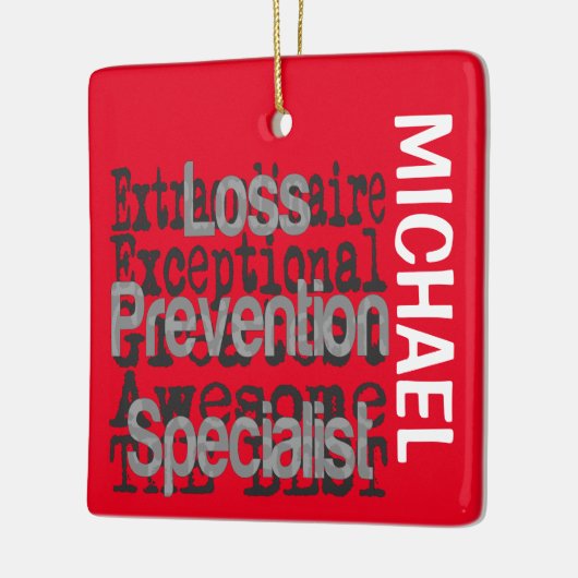 損害防止専門職並外カスタム法 セラミックオーナメント (左)