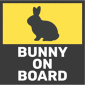 搭乗している動物 シール (正面)