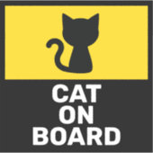 搭乗している動物 シール (正面)