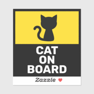 搭乗している動物 シール