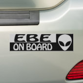 搭乗している バンパーステッカー (車上)