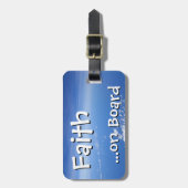 搭乗の信仰 ラゲッジタグ (正面縦)