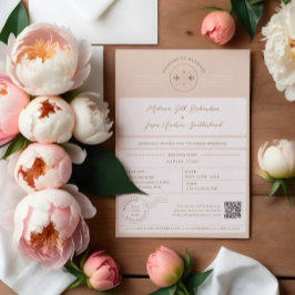 搭乗パスポートチケット先結婚式 招待状