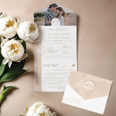 搭乗パスポートチケット旅行先テーマ オールインワン招待状