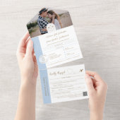 搭乗パスポートチケット旅行先テーマ オールインワン招待状 (貼ってはがせる)