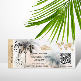 搭乗パスマップクルーズQRコード請求書の保存 招待状