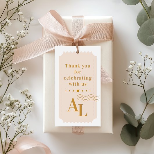 搭乗パス宇宙結婚の目的地 ギフトタグ