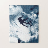 搭乗体験型チューブ、ハワイアンサーファー ジグソーパズル (縦)