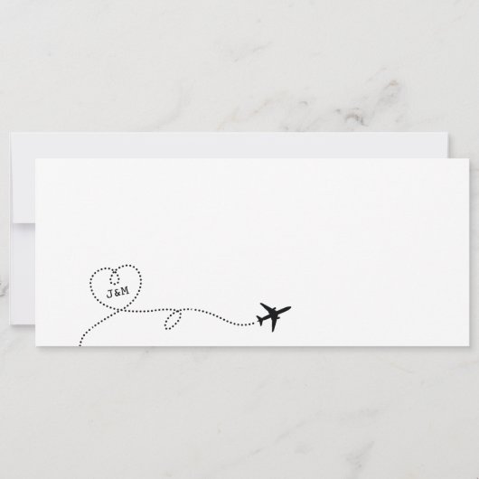 搭乗券の保存チケット セーブザデート (裏面)