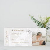 搭乗券の保存招待状 (スタンド正面)