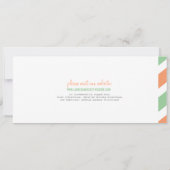 搭乗券の航空郵便のチケットの招待状 招待状 (裏面)