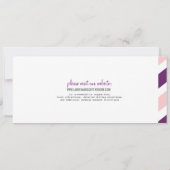 搭乗券の航空郵便のチケットの招待状 招待状 (裏面)