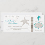 搭乗券を保存する セーブザデート (正面)