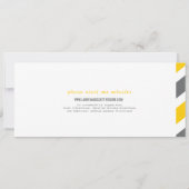 搭乗券エアメールチケット招待状 招待状 (裏面)