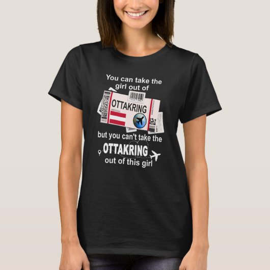 搭乗券オタクリングガールオタクリング Tシャツ (正面)