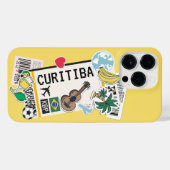 搭乗券クリチバブラジル iPhoneケース (裏面横)