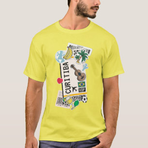 搭乗券クリチバブラジル Tシャツ