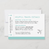 搭乗券チケット個人護衛座席表 (裏面)