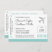 搭乗券チケット個人護衛座席表 (正面/裏面)