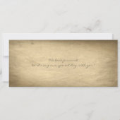 搭乗券チケット-ヴィンテージ保存日付 セーブザデート (裏面)