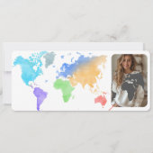 搭乗券トラベルラバーパーティーの写真 招待状 (裏面)