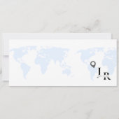 搭乗券ミニマル保存日付チケット セーブザデート (裏面)