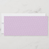 搭乗券ヴィンテージ紫ホワイト日付の保存 (裏面)