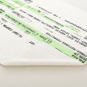 搭乗券 – レトロ シェルパブランケット (3/4)