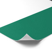 搭乗券 – 緑 ポスター (角)