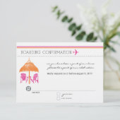 搭乗券 返信カード (スタンド正面)