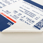 搭乗券 – 青と赤 シェルパブランケット (3/4)