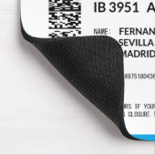 搭乗券（青） マウスパッド (コーナー)