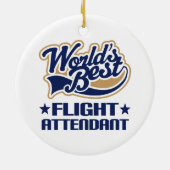 搭乗員のギフトのオーナメント セラミックオーナメント (裏面)