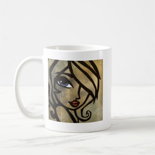 搭乗員のユーモア コーヒーマグカップ (左)