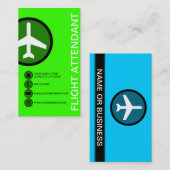 搭乗員の泡 名刺 (正面/裏面)