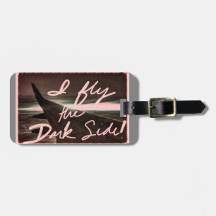 搭乗員私は暗黒面の荷物のラベルを飛ばします ラゲッジタグ