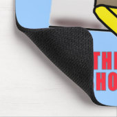 搭乗員緊急シュートのユーモア マウスパッド (コーナー)