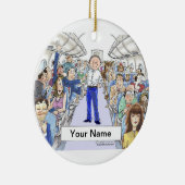 搭乗員-男性 セラミックオーナメント (右)