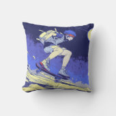 搭乗宇宙 – スケートボーダーデザイン クッション (正面)